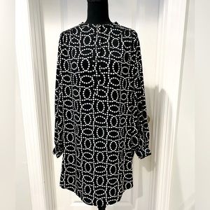 Black and White Dress